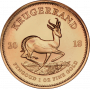 1oz Krugerrand, South Africa, 2018, Gold, Reverse