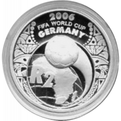 R2, South Africa, 2005, Silver - World Cup Soccer Reverse