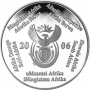 2 Rand, South Africa, 2006, Silver, Obverse, Proof - World Cup Soccer