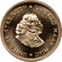 1 Rand, South Africa, 1961, obverse, Gold