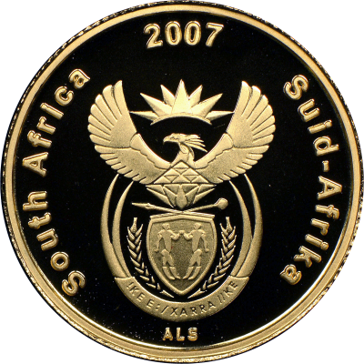 2007 World Cup Soccer(R1, 1/10 oz, 24 ct gold)