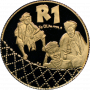 2000 The Xhosa Nation, Reverse (R1, 1/10 oz, 24 ct gold)