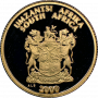 2000 The Xhosa Nation, obverse (R1, 1/10 oz, 24 ct gold)