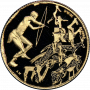 1998 The San People, reverse (R1, 1/10 oz, 24 ct gold)