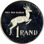 One Rand, South Africa, 1986, Reverse, Nickel