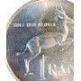 One Rand, South Africa, 1967, Nickel, Pregnant Springbok