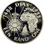 One Rand, South Africa, 1988, Silver - Diaz