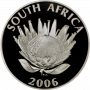 R1, South Africa, Protea 2006, Obverse, Silver - Desmond Tutu