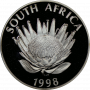 R1, South Africa, Protea 1998, Obverse, Silver - Year of the Child
