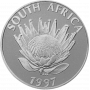 R1, South Africa, Protea 1997, Silver, Obverse - Women of South Africa