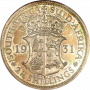 Two and Half Shillings, South Africa, 1931, reverse, Silver