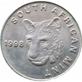 1998 Token World Coin SAMint - Leopard