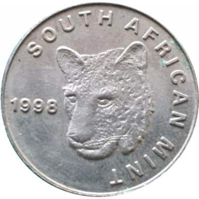 1998 Token World Coin SAMint - Leopard