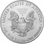 1oz Silver American Eagle, USA, 2020, Silver reverse