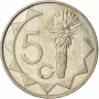 5 Cent, Namibia, 1993 - Reverse