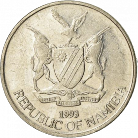 5 Cent, Namibia, 1993 - Obverse