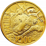 2014 Leopard, Prestige Set (4 coin set, 24 ct gold) - Reverse R100
