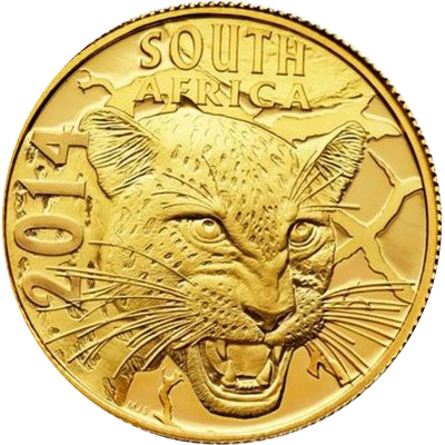2014 Leopard, Prestige Set (4 coin set, 24 ct gold) - obverse