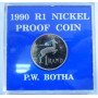 1 Rand, South Africa, 1990, Proof