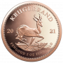 2oz Krugerrand, South Africa, 2021, Reverse