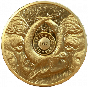 1oz Big Five Buffalo, South Africa, 2021, Obverse