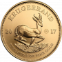 1oz Krugerrand, South Africa, 2017, Gold - Anniversary, Reverse
