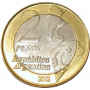 Argentine, 2012, 2 Pesos, Alloy - Falkland Islands War, Reverse