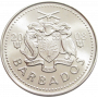 Barbados, 2008, 25 Cents, Iron, Obverse