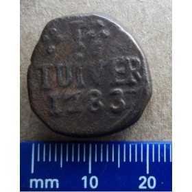 1 Stuiwer, van Riebeeck Replica, 1783