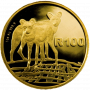 Natura - 2012 African Painted Wolf(R100, 1 oz, 24 ct gold) Reverse