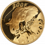 Natura - 2008 The Elephant(R100, 1 oz,  24 ct gold) Obverse