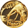 Natura - 2006 The Giraffe(R10, 1/10 oz,  24 ct gold) Reverse