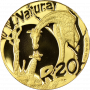 Natura - 2006 The Giraffe(R20, 1/4 oz,  24 ct gold) Reverse