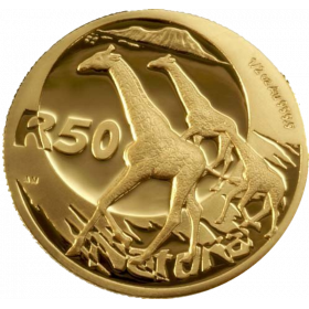 Natura - 2006 The Giraffe(R50, 1/2 oz,  24 ct gold) Reverse