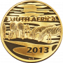 Natura - 2013 Zebra(R100, 1 oz, 24 ct gold) Obverse