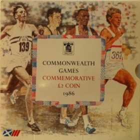 2 Pounds, Commonwealth Games, 1986, UNC