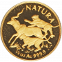 Natura - 1994 The Lion(R50, 1/2 oz,  24 ct gold) Reverse