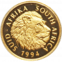 Natura - 1994 The Lion(R10, 1/10 oz,  24 ct gold) Obverse