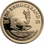 1/20 Krugerrand, South Africa, 2021 Gold Reverse