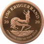 1/50 Krugerrand, South Africa, 2020 Gold Reverse