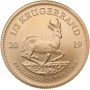 1/2 Krugerrand, South Africa, 2019 Gold Reverse