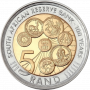 R5, South Africa, 2021, Bimetallic - Centenary of SARB Reverse