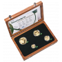 Natura - 2016 The Spotted Hyena Prestige Set (4 coin set, 24 ct gold) Box