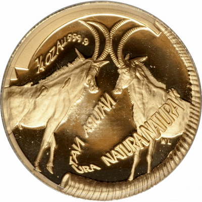 Natura - 2000 The Sable(R20, 1/4 oz,  24 ct gold) Reverse