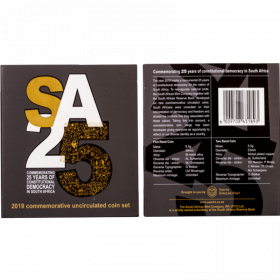 2019 RSA Uncirculated Currency Coin Set - 6 coin set