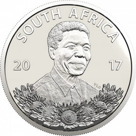 R1, South Africa, Protea 2016, Silver - Obverse
