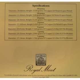 Collection, United Kingdom, 1982, UNC