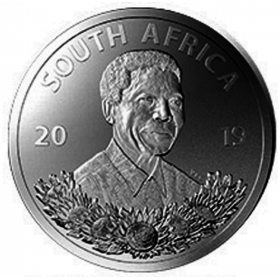 R1, South Africa, Protea 2018, Silver - Obverse