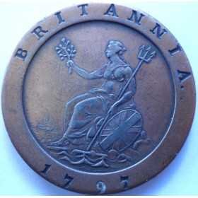 Cartwheel Penny, van Riebeeck Replicas, 1797