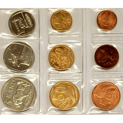 2001 Circulation Coin Set Reverse